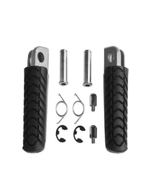 Podnóżki motocyklowe kierowcy BikeTec Kawasaki ZZR 1400 (06-21)/ GTR 1400/ ZX-14 (06-12) zamiennik oryginału czarne