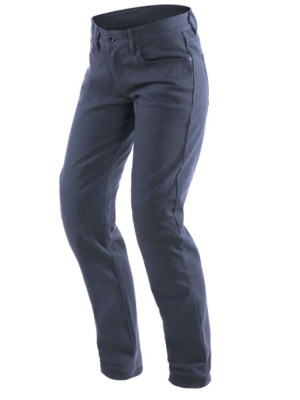 Damskie spodnie motocyklowe tekstylne Dainese Casual Regular Lady Tex niebieskie