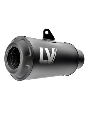 Tłumik motocyklowy LeoVince LV-10 Full Black [Slip-On, Black Stainless Steel] do CF Moto 700 CL-X Heritage / Sport (21-23)