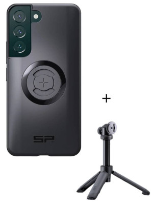 Zestaw: etui na telefon Samsung Galaxy S22 + statyw/selfie stick SPC+ SP Connect