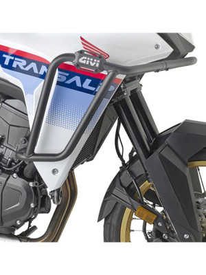 Gmole górne GIVI Honda XL 750 Transalp (23-) czarne [mocowane za pomocą adaptera]