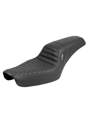 Kanapa motocyklowa dla kierowcy i pasażera Saddlemen Thrashin Pro Series TR Harley Davidson FXD Dyna (wybrane modele) (96-03) czarna