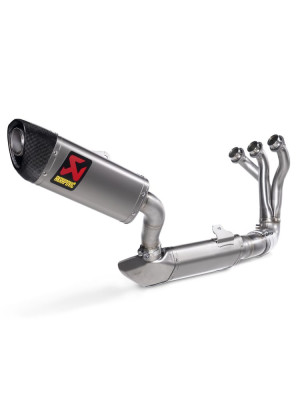 Pełny układ wydechowy Akrapovič Racing Line Yamaha MT-09/ SP (21-23) [tytan/ włókno węglowe]