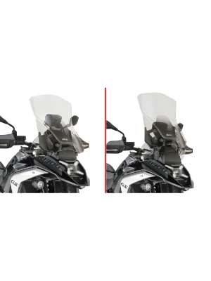Szyba motocyklowa GIVI BMW R 1300 GS (24-)/ Adventure (25-) przezroczysta [do modeli z radarem]