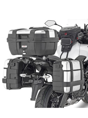 Stelaż kufrów bocznych Monokey, Retro Fit GIVI Kawasaki Versys 650 (15-) [montowany do stelaża SR4114]