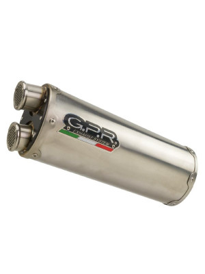 Tłumik G.P.R Dual Titanium do CF Moto 800 MT Sport (22-) Titanium