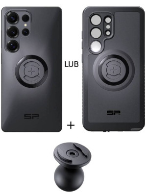 Zestaw: etui na telefon Samsung Galaxy S25 Ultra + uchwyt kulowy Pro SPC+ SP Connect
