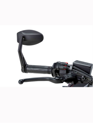 Lusterko PUIG MP do kierownic motocykli Aprilia/Benelli/BMW/ Ducati/Harley Davidson / Honda / Kawasaki / KTM / Suzuki / Triumph / Yamaha (czarne)