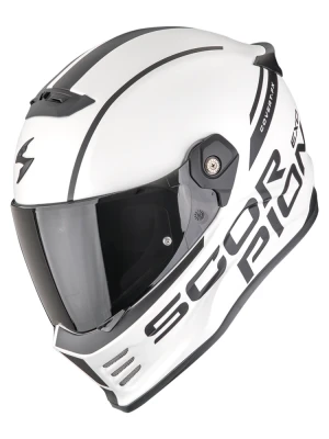 Kask integralny Scorpion Covert-FX Danko biało-czarny matowy