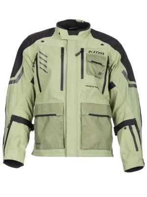 Kurtka motocyklowa tekstylna Klim Carlsbad zielona
