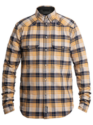 Koszula motocyklowa John Doe Motoshirt żółta