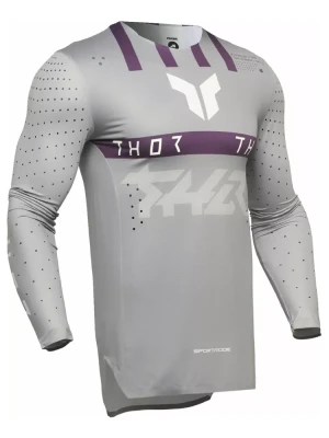 Bluza enduro Thor Sportmode Flite szaro-fioletowa