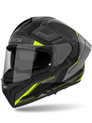 Kask integralny Airoh Matryx Rocket czarno-żółty