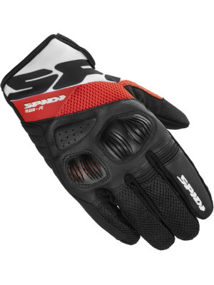 Rękawice motocyklowe letnie Spidi Flash-R Evo czarno-czerwone