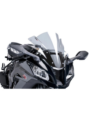 Szyba sportowa PUIG do Kawasaki ZX-10R (11-15) lekko przyciemniana