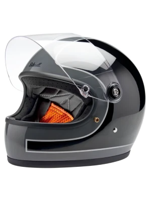 Kask integralny Biltwell Gringo S Tracker szaro-czarny