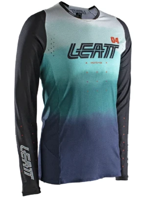 Bluza enduro damska Leatt Moto 4.5 Lite Marine czarno-niebiesko-biała