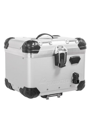 Kufer centralny Touratech ZEGA EVO z anodowanego aluminium "And-S" RapidTrap [38L] srebrny