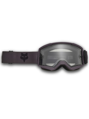 Gogle motocyklowe Fox Main Enduro Dark Shadow z przezroczystą szybą, szare