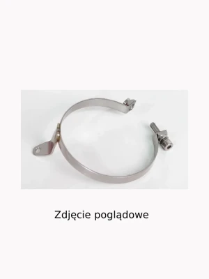 Zacisk tłumika motocyklowego Akrapović srebrny [część zamienna]