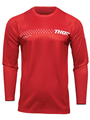 Bluza enduro Thor Sector Minimal czerwona