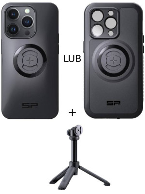 Zestaw: etui na telefon iPhone 14 Pro + statyw/selfie stick SPC+ SP Connect