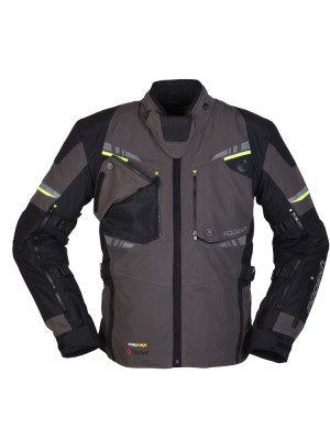 Kurtka motocyklowa Modeka Taran szaro-czarno-neonowa