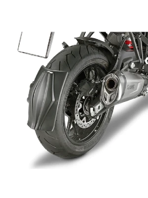 Błotnik tylny Kappa KRM01 czarny Suzuki (wybrane modele) [mocowanie w zestawie]