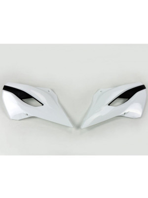 Osłony chłodnicy UFO do Husqvarna TC 125/300 (14-15), TE/TX 125/250/300 (14-16), TC 250 (16), FC 250/350/450 (14-15), FE 250/350/450/501 (14-16) biał