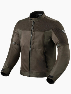 Kurtka motocyklowa tekstylna REV’IT! Vigor 2 czarno-zielona