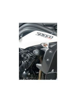 Crash pady R&G Triumph Speed Triple (11-15)/ RS (18-20) przednie, czarne