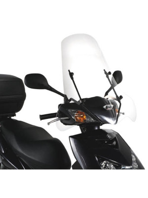 Szyba do skutera GIVI 102A Honda Dylan 125 (02-07)/ Yamaha Cignus X 125 (07-15) przeroczysta [bez mocowania]