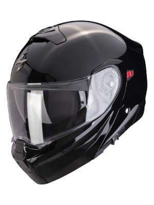 Kask szczękowy Scorpion EXO-930 EVO Solid czarny połysk