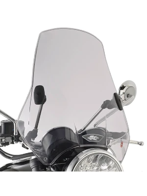 Szyba motocyklowa Kappa uniwersalna do motocykli typu Naked [42.5 x 42 cm] przyciemniana