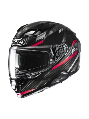 Kask integralny HJC F71 Carbon Esira czarno-czerwony