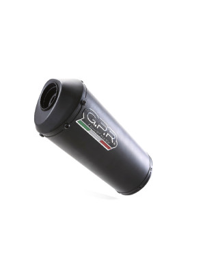 Tłumik G.P.R Ghisa [Slip-On, Black Nichrom] - Kawasaki Er 6 N - F [05-11]