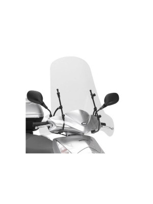 Przezroczysta szyba GIVI 128A do Yamaha Cignus X 125 (07 > 15) [mocowanie w zestawie]