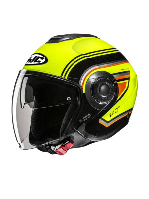 Kask otwarty HJC i40N Linia żółto-czarny