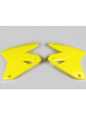 Osłony chłodnicy UFO do Suzuki DRZ 400E (00-20) żółte 102