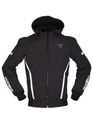 Softshell motocyklowy Modeka Clarke Sport czarno-biały