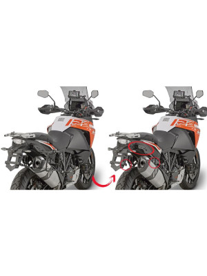 Stelaż kufrów bocznych Monokey, Retro-Fit GIVI KTM Super Adventure/ Adventure (wybrane modele)