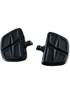 Podesty Kinetic Mini z adapterami Kuryakyn do Harley Davidson (wybrane modele) czarne