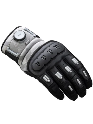 Rękawice motocyklowe tekstylne Knox Orsa OR4 czarno-szare