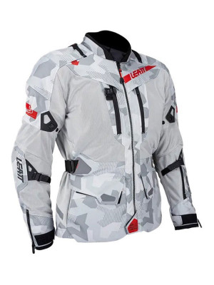 Kurtka motocyklowa tekstylna Leatt ADV FlowTour 7.5 szara