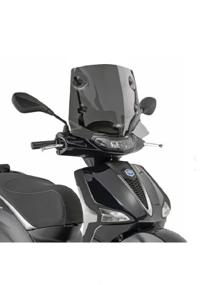 Szyba do skutera Kappa Piaggio Liberty 50/ 125/ 150 (25-) przyciemniana [bez mocowania]