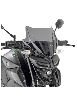 Szyba motocyklowa Kappa Honda CB 750 Hornet (23-24)/ Yamahy MT 125 (20-) przyciemniana [bez mocowania]