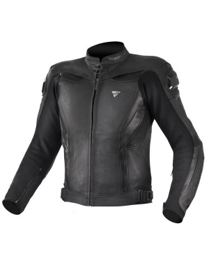 Kurtka motocyklowa skórzana Shima Chase czarna