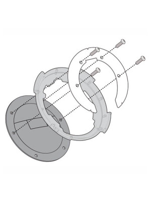 Mocowanie GIVI BF08 do tankbagów Tanklock, TanklockED modele Ducati