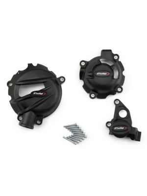 Pokrywy dekli silnika PUIG BMW M 1000 R(23-)/ RR (21-)/ S 1000 R (21-)/ RR (19-24) czarne