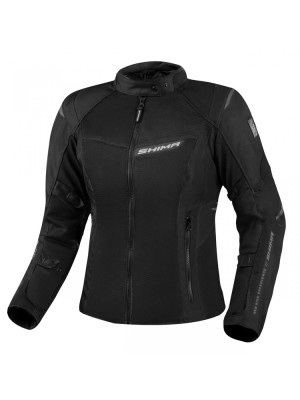 Kurtka motocyklowa damska tekstylna Shima Rush 2.0 Vent czarna